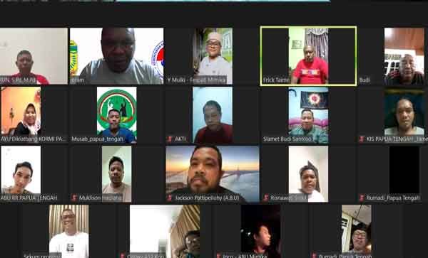 KORMI Papua Tengah Rapat Persiapan