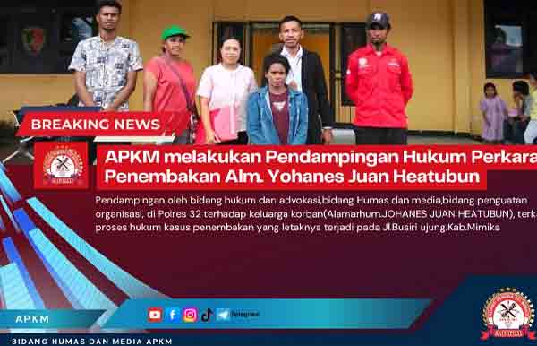Kasus Kematian Yohanes Juan Heatubun