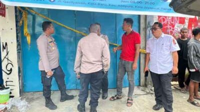 Polisi Bekuk Terduga Pembunuh Pemilik Usaha Laundry di Abepura