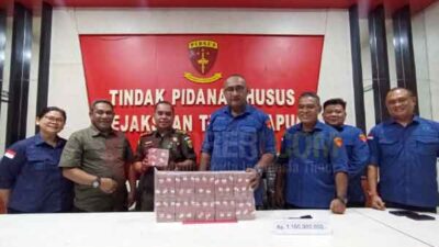 Kejati Papua Sita Uang Vendort di Kasus Korupsi Dana PON