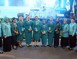 Ketua TP PKK Maluku Hadiri Peringatan HKG ke 53 dan Rakernas X 2025