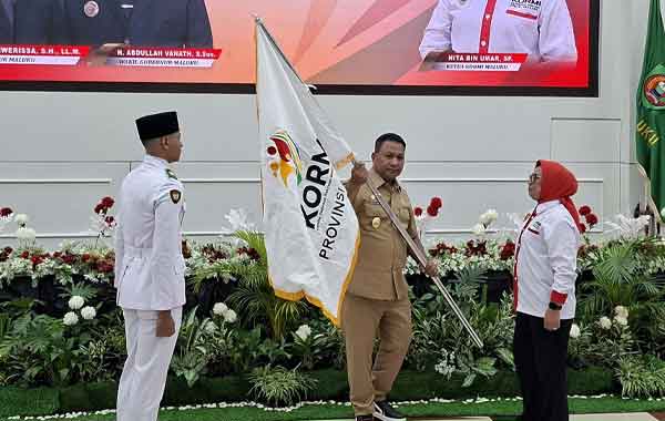 Kontingen KORMI Maluku ke FORNAS VIII NTB2