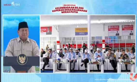 Koperasi Merah Putih di PBD Capai 881 Unit, Gubernur: Akan Putus Mata Rantai Tengkulak 2 Koperasi Merah Putih Luncurkan