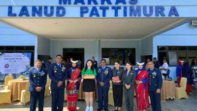 Lanud PTM Ambon Dua Hotel Hadir Hari Bakti 78