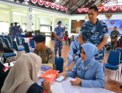 Peringatan Hari Bakti ke 78 TNI AL, Lanud Pattimura Gelar Aksi Donor Darah