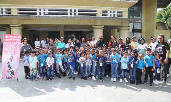 HAN 2025: Bunda Lisa Ikut Senam Anak Indonesia Hebat di TK Talenta Ambon 2 Lisa Wattimena HAN 2025