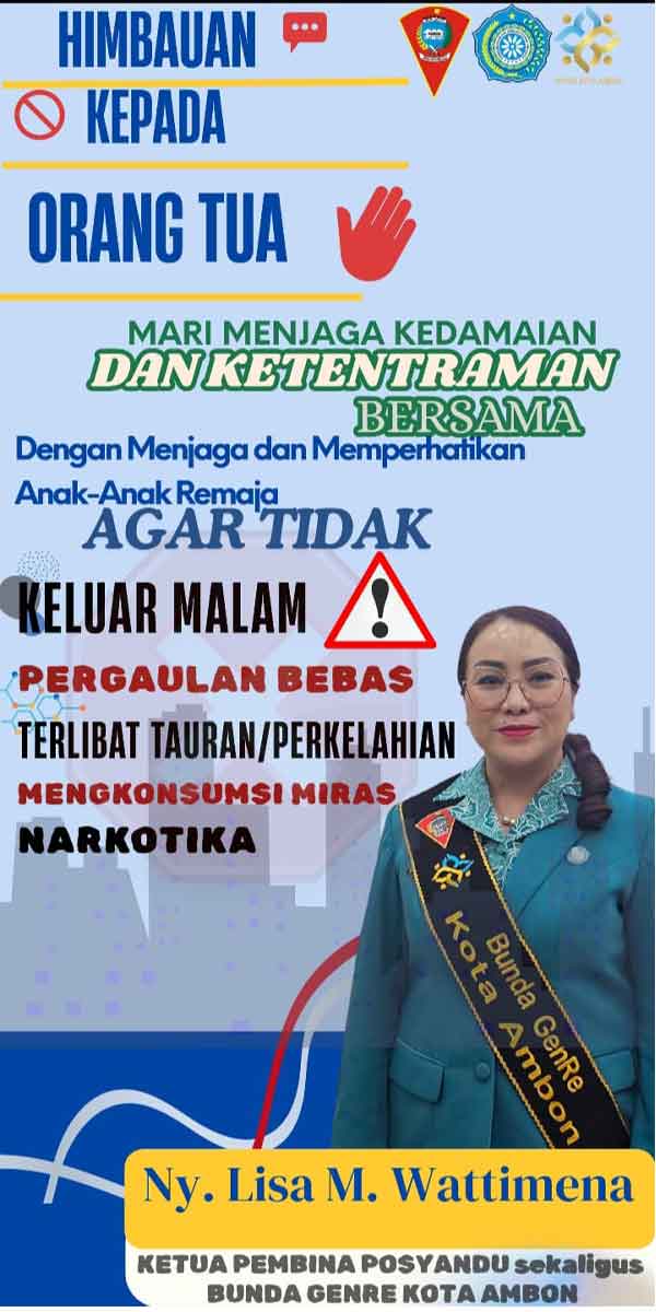 Lisa Wattimena Imbauan ke para Ortu2