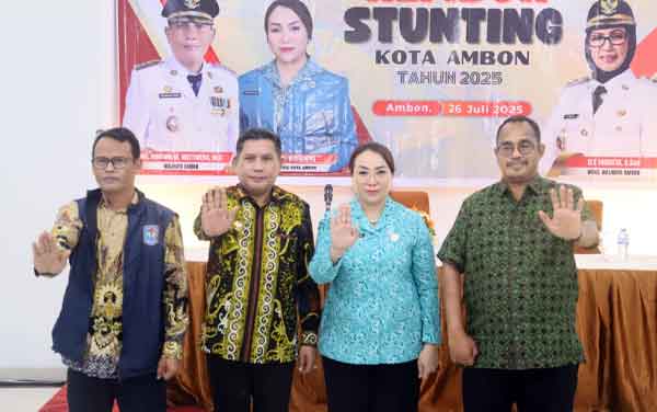 Upaya Turunkan Angka Stunting di Ambon, Lisa Minta Kerja Keras Semua Pihak 2 Lisa Wattimena rembuk stunting2