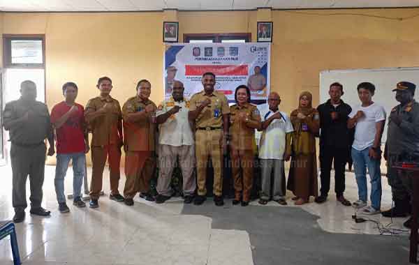 Tingkatkan Masyarakat Sadar Hukum, Kantor Lurah Malawei-Satpol PP PBD Teken MoU 3 Lurah Malawei Satpol PP PBD Teken MoU3