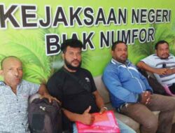 Masyarakat Sunde Resmi Lapor Dugaan Penyalahgunaan Dana Desa ke Kejari Biak
