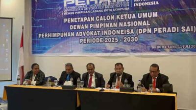 PERADI SAI JPR Usul 2 Nama Calon Ketum