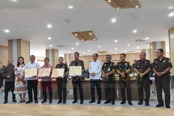 PLN-Kejati Teken PKS Kawal PSN di Papua Barat 2 PLN Kejati PB Teken PKS Kawal PSN2