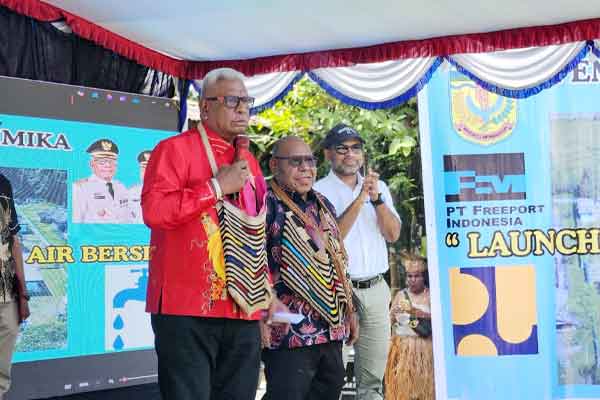 PTFI Pemkab Mimika Air Bersih2