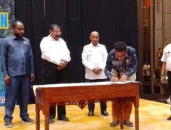 DPRK Hadiri Pemprov Papua Pegunungan-Pemkab Biak Teken MoU Pemasaran Komoditi Unggulan