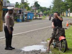 Hari Kelima Operasi Patuh Mansinam 2025, Pelanggaran Lalin Meningkat