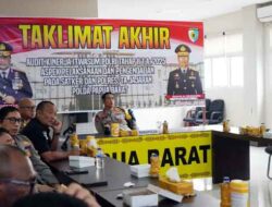 Polda Papua Barat Laksanakan Taklimat Akhir Tahap II T.A. 2025