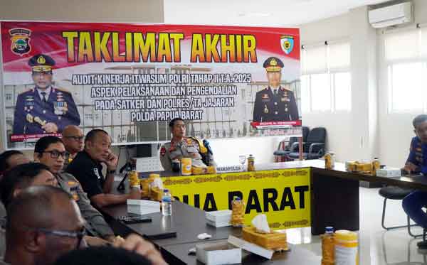 Polda PB Taklimat Akhir Tahap II 2025