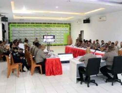 Polresta Ambon Gelar Lat Pra Operasi Patuh Salawaku 2025