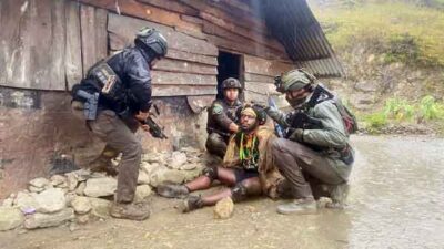 Satgas ODC Tangkap Satu KKB di Puncak Jaya