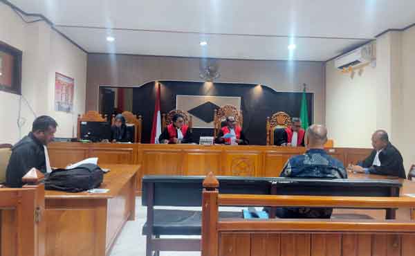 Sidang Kasus Aerosport Indonesia Eksepsi