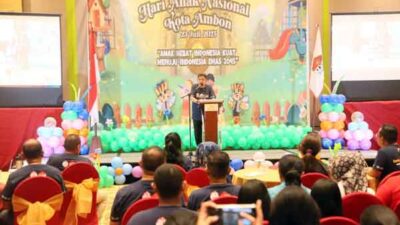 Bodewin Tegaskan Komitmen Pemkot Jadikan Ambon Kota Layak Anak