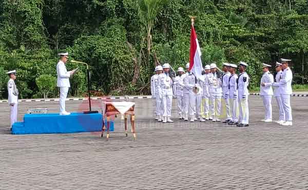 99 Siswa AL XLV 2025 Pelantikan