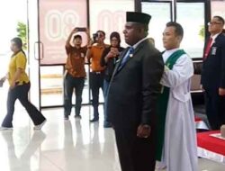 Putra Asli Kamoro Ukir Sejarah Jadi Sekda Mimika, Bupati Rettob Bilang Begini