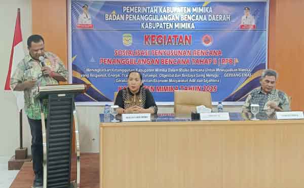 BPBD Mimika Gelar Lokakarya RPB, Bangun Budaya Sadar Bencana 2 BPBD Mimika Gelar Lokakarya RPB2