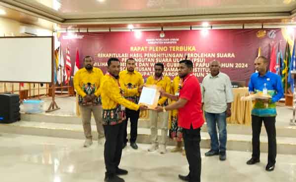 Update PSU Papua: BTM-CK Menang di Waropen, Apa Kabar Klaim MARI-YO ? 1 BTM CK Menang di Waropen