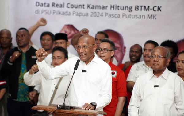 BTM-CK Umumkan Kemenangan di PSU Papua, Unggul Hingga 7000 Lebih Suara 1 BTM CK Umumkan Kemenangan 1