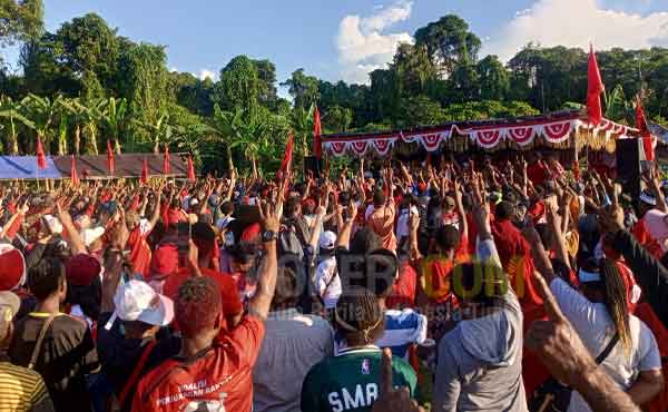 BTM-CK Disambut Meriah di Senggi, Terompet Adat Jadi Simbol Harapan Baru Papua 3 BTM CK di Senggi Keerom3