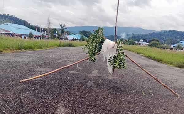 Pengamanan Bandara Kasonaweja Dipertebal Pasca PSU Papua 1 Bandara Kasonaweja