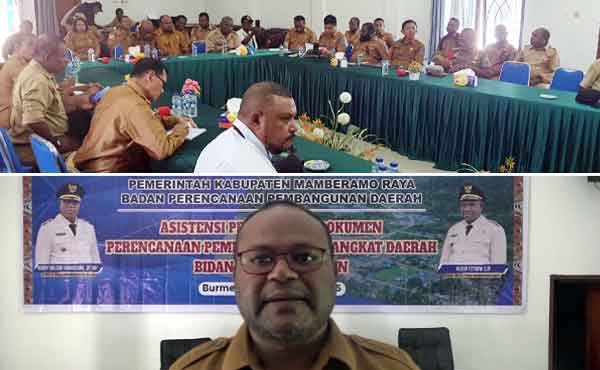 Bappeda Mambraya Gelar Rakor Infrast Ekonomi