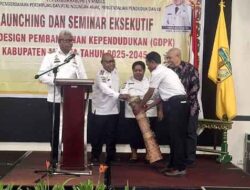 Bupati Rettob Luncurkan Grand Design Kependudukan Mimika