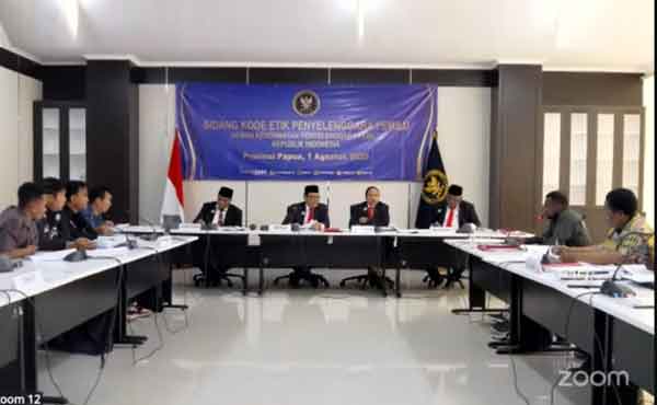 Sarmi Cetak Rekor Hitam Pilkada 2024: 7 Kasus-9 Terpidana, Ketua Bawaslu Bungkam 1 DKPP Sidang Etik Kasus SARMI