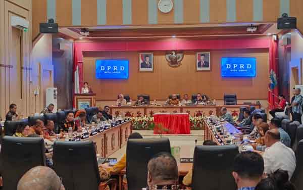 DPRD Ambon Setuju rapbd pereubahan 2025
