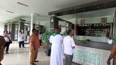 Dinas Koperasi Mimika Pembersihan