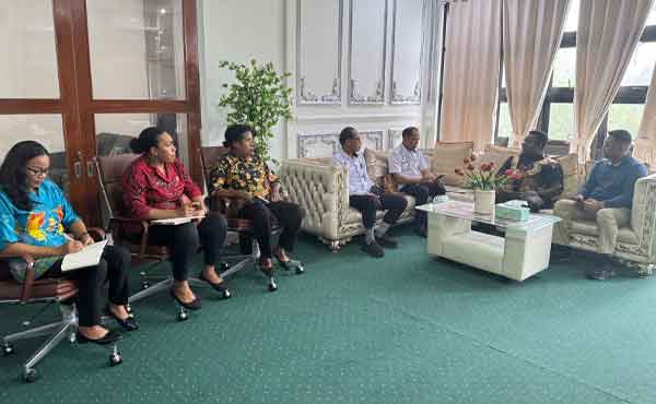 Dinkop UMKM Mimika Lapas Timika Jalin Kerjasama