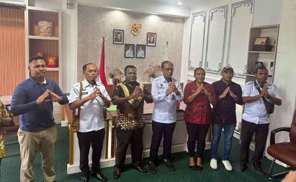 Dinkop UMKM Mimika Lapas Timika Jalin Kerjasama2