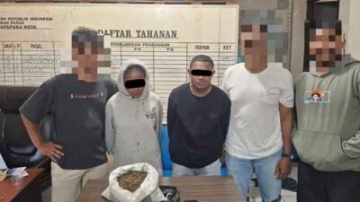 Dua Pengedar Gankaja di JPR ditangkap