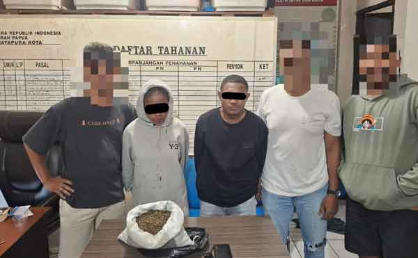 Dua Pengedar Gankaja di JPR ditangkap