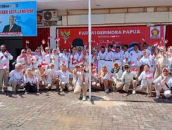 DPD Gerindra Papua Kobarkan Semangat Persatuan di Jayapura