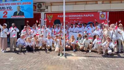 Gerindra Papua Kobarkan Semangat Persatuan