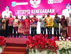 Resepsi HUT RI ke 80, Gubernur Elkam: Wujudkan Generasi Emas Papua Barat Daya
