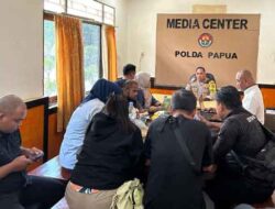 Perkuat Sinergitas, Humas Polda Papua Gelar Silaturahmi Bersama Insan Pers