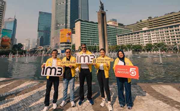 IM3 Hadirkan Fitur SATSPAM, Perlindungan Otomatis Berbasis AI Hadapi Penipuan Digital 1 IM3 Hadirkan Fitur SATSPAM