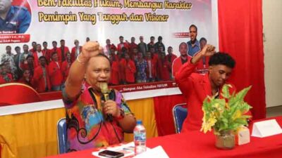Joni Betaubun FH Uncen Pemimpin Sejati
