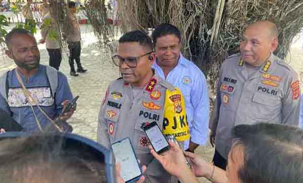 Kapolda Papua PSU Aman