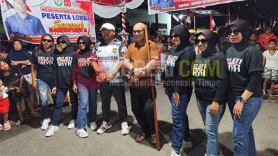 Begini Kemeriahan Warga Kelurahan Klasabi Sambut HUT RI ke-80
