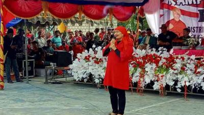 Kristina Luluporo Kampanye BTM CK di Grime Nawa